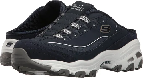 Vista 8 de Skechers - Tenis Sport D'Lites de talón abierto sin cordones para mujer