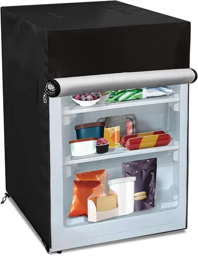 Vista 10 de Bitubi - Funda para congeladores verticales, funda para refrigerador al aire libre, impermeable, a prueba de polvo, a prueba de sol, 20 pulgadas