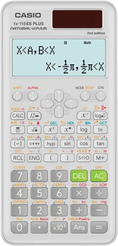 Vista 8 de Casio fx-115ES Plus 2ª edición – Calculadora científica avanzada Más de 280 funciones, pantalla Natural Textbook Display℠ Ideal
