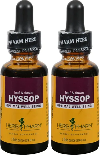 Vista 3 de Herb Pharm Extracto líquido de hisopo orgánico certificado - 1 onza