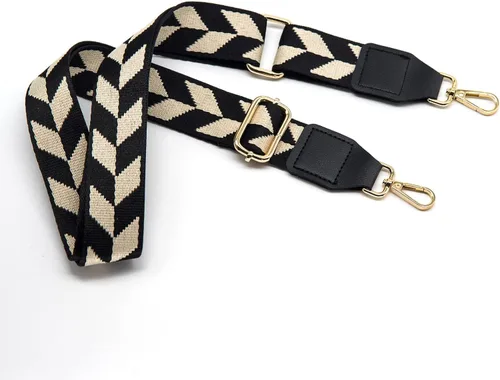 Vista 25 de S&loyoe Correas de repuesto para bolso, correa ajustable para bolsa cruzada, correas de guitarra anchas para bolsos de 1.5 pulgadas