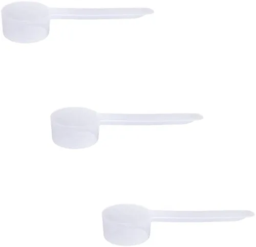 Vista 67 de Cuchara de plástico de mango largo, cucharas medidoras para polvos y gránulos, café, alimentos para mascotas, granos, proteínas, especias y otros