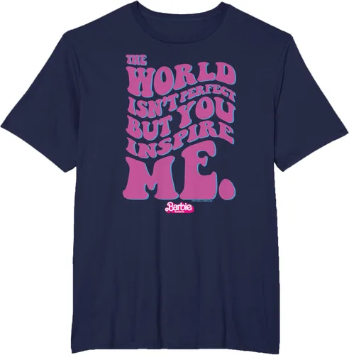 Vista 15 de Barbie Camiseta The Movie - You Inspire Me, Negro