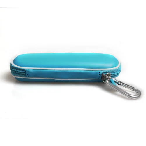 Vista 4 de Hermitshell Funda protectora de viaje de EVA dura que lleva azul se adapta a Schick Hydro Silk TrimStyle Hidratante Razor Mujeres Bikini Trimmer