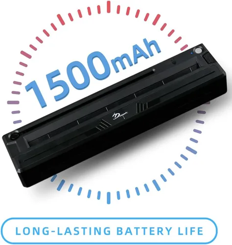 Vista 6 de DGT Tattoo Impresora de papel térmico con conexión Bluetooth y teléfonos compatibles con iOS/Android (PT-M8)