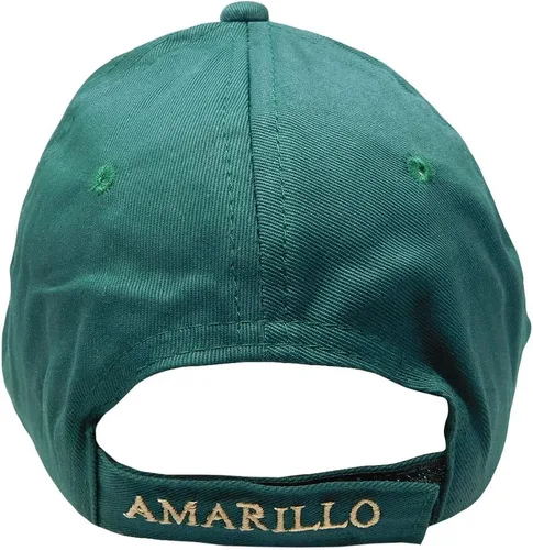 Vista 5 de Trade Winds Amarillo - Gorra de béisbol bordada ajustable de algodón caqui para subasta de ganado, Multi