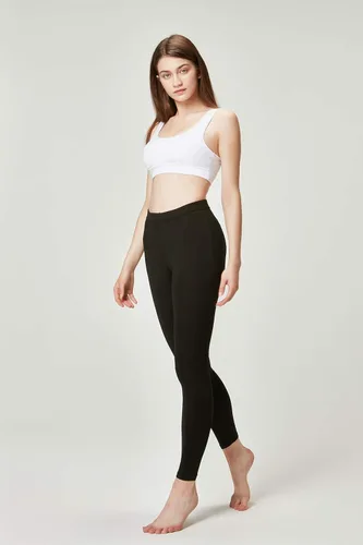 Vista 2 de DEVOPS - ropa interior leggings térmicos largos para mujer, 2