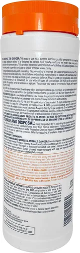 Vista 3 de SpaGuard Amortiguador mejorado (2 lb) Multipurpose Shock for Spas & Hot Tubs, Produces Clear & Sparkling Spa Water, Easy to Use, Removes