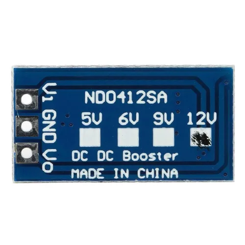 Vista 6 de ND0412SA 2 piezas DC-DC Step-up Module 7W 2.6-5.5 a 5V/6V/9V/12V DC Regulador de voltaje Convertidor de impulso para motor LED (sin pin 12V)