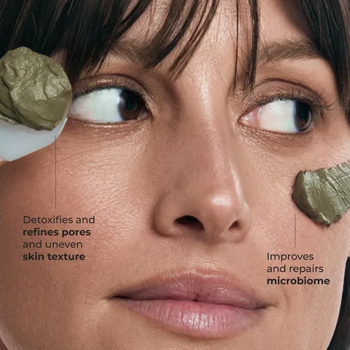 Vista 6 de Borghese Advanced Fango Active Mud Musk - Nourishing & Detoxifying Face Mask with Bentonite Clay & Hyaluronic Acid For Normal, Combination & Oily