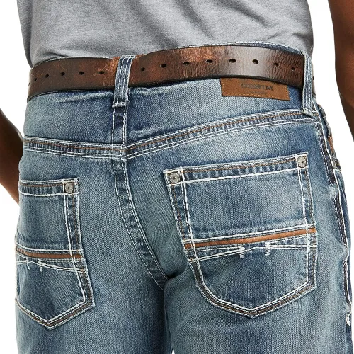 Vista 4 de ARIAT Pantalones de mezclilla M4 de talle bajo para hombre