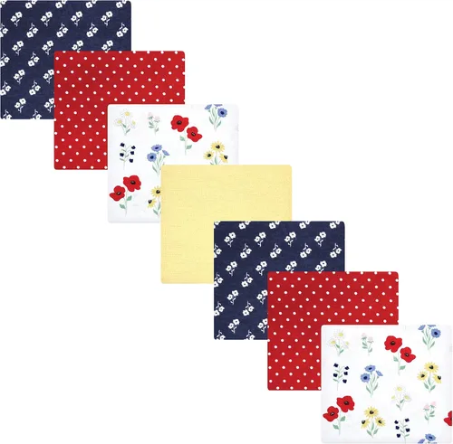 Vista 75 de Hudson Baby Unisex Baby Cotton Flannel Receiving Blankets Bundle, Neutral Woodland Pals, One Size (Pack of 2)