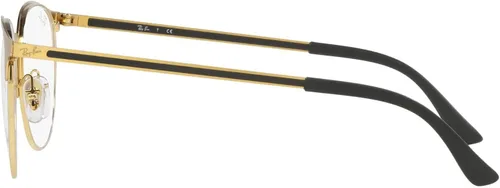 Vista 4 de Ray-Ban RX6375f - Marco redondo para lentes graduados de puente bajo
