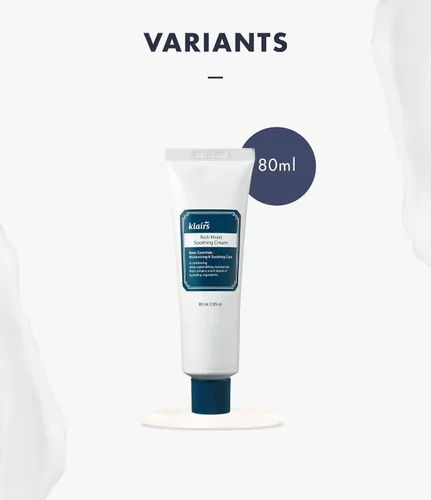 Vista 7 de DearKlairs Crema Rica Hidratante Calmante 20ml, Repara la Barrera de la Piel, Para Piel Sensible, Hipoalergénica, Centella Asiática, Ceremida