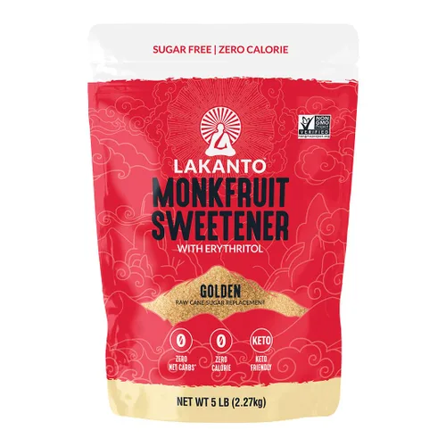 Vista 10 de Lakanto - Edulcorante de fruta del monje, sustituto de azúcar 1:1, keto, sin OGM