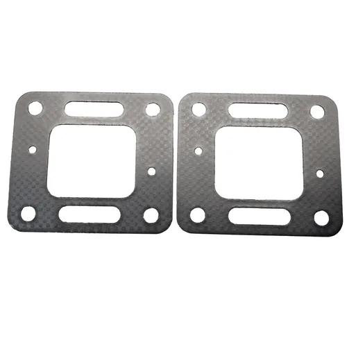 Vista 3 de 863724 2PCS Junta de codo de escape para MerCruiser 1981-1997 GM V6 V8 Stern Drive 18-0897 27-860233 27-41813 2 Pcs, Compatible with 4.3L 5.0L