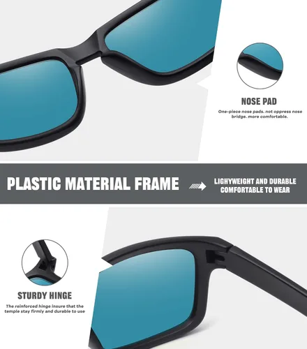 Vista 5 de MEETSUN Polarized Sunglasses for Men Women Classic Sports Fishing Driving Sun Glasses UV400 Protection