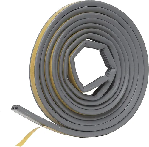 Vista 8 de Frost King EPDM Cinta autoadhesiva de goma, sección P, 3/8" W, 7/32" T, 17 pies de largo, blanco