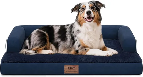 Vista 64 de Cama pequeña para perros y sofá para gatos, camas ortopédicas impermeables para perros pequeños, cama para gatos, sofá para mascotas cómodo