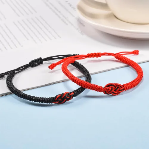 Vista 2 de BOCHOI Pinky Promise - Pulseras a juego para parejas, mejor amiga, mejor amiga, amistad, madre, hija, niña, él, novia, novio