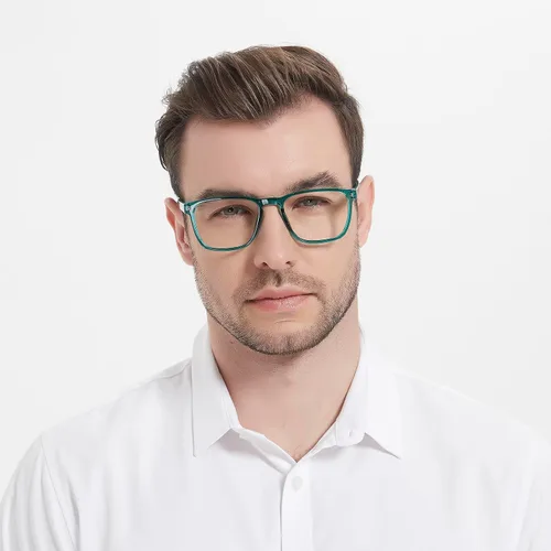 Vista 40 de Lightweight Reading Glasses Men Women Square Spring Hinges Readers 1.00 1.25 1.50 1.75 2.00 2.25 2.50 2.75 3.00