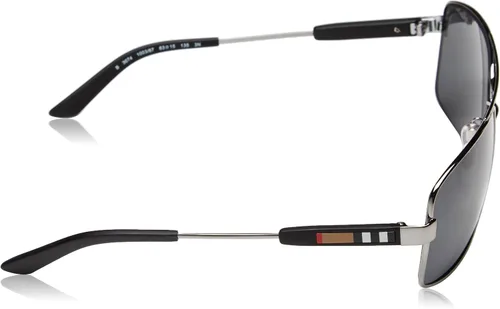 Vista 3 de BURBERRY Gafas de Sol BE 3074 100387 Gunmetal 2.480 in, plomizo