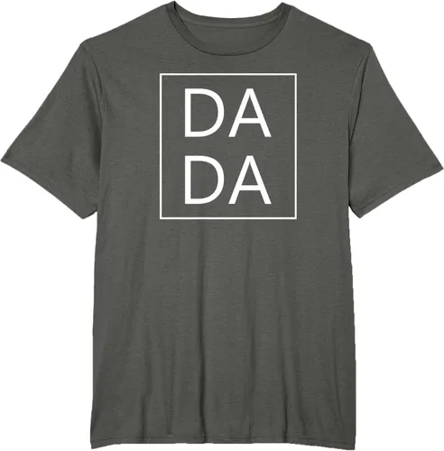 Vista 4 de DADA - Camiseta a juego para el primer día del padre, regalo para papá y mamá, Negro, S