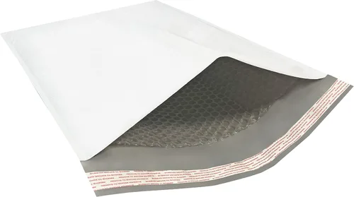 Vista 15 de Sobres acolchados de burbujas de polietileno (50 unidades, #0 - 6 x 10 pulgadas) paquete y envío - autosellado estándar industrial producto de envío