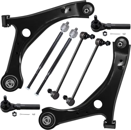 Vista 25 de Detroit Axle - Kit de suspensión frontal de 8 piezas para Chevy Silverado