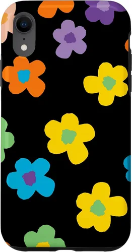 Vista 25 de Cute Flower Pattern Multicolor Wildflower Floral Yellow Case for iPhone 17