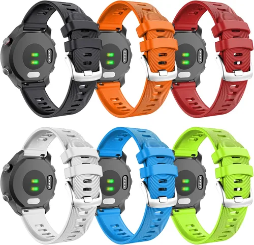 Vista 9 de NotoCity Correa para Garmin Forerunner 245/Forerunner 55, Correa de Repuesto de 20mm para Galaxy Watch 5/5 Pro Galaxy Watch 4 Vivoactive 3