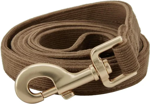 Vista 10 de Correa de perro de algodón suave, correas de pana resistente de 5 pies con gancho de metal dorado para perros pequeños, medianos y grandes, S