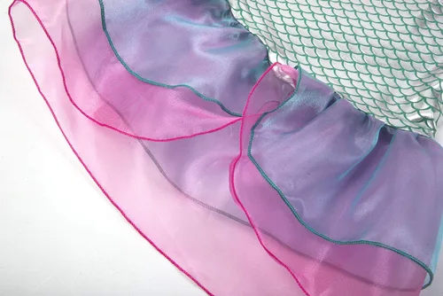 Vista 7 de Padete Vestido de fiesta de lentejuelas para niña de manga larga