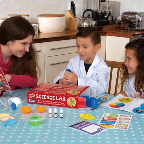Vista 8 de Galt Juguetes, laboratorio de ciencias, kit de ciencia para niños, 20 experimentos divertidos, a partir de 6 años