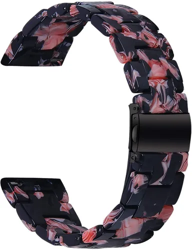 Vista 9 de Correa de reloj de resina compatible con Amazfit GTS/GTS2/GTS 3/GTS 2e/GTS 2 mini/GTS 4 mini/GTR Mini, correa de repuesto para reloj inteligente