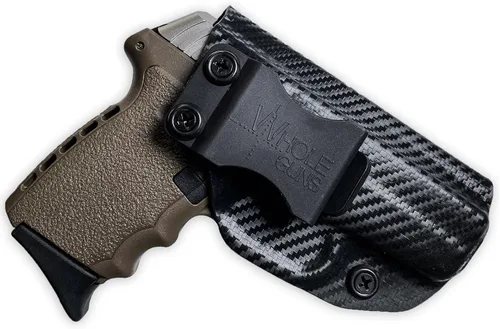 Vista 9 de IWB Full Cover Classic – Dentro de la funda de cintura – se adapta a SCCY CPX 1 y 2 Negro