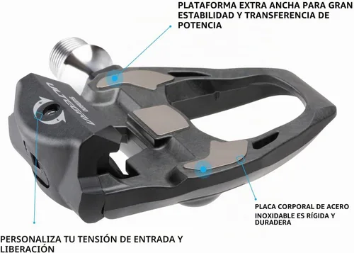 Vista 2 de Shimano PD-R8000 E1/ SPD-SL Rennrad-Pedal