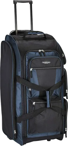 Vista 3 de Travelers Club Xpedition 30 Inch Multi-Pocket Upright Rolling Duffel Bag