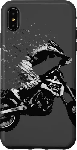 Vista 11 de Motocross Jumping Dirt Bike Rider Vintage Enduro Case for iPhone 17