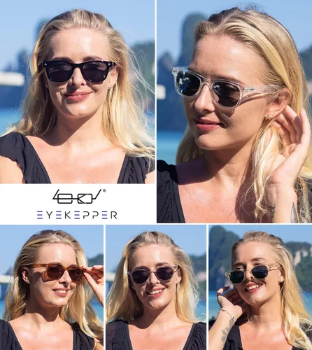Vista 2 de Eyekepper Gafas de sol bifocales clásicas para mujer, paquete de 5