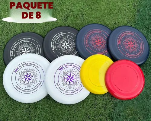 Vista 2 de Ultimate Disc de 6.17 oz para playa, patio trasero, parque, camping y más para todas las edades, multicolor