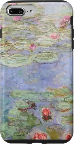 Vista 12 de Monet's Water Lilies Modern Art Impressionism Painting Cover Case for iPhone 17