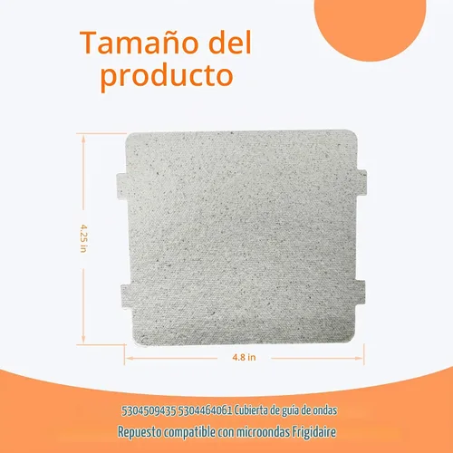 Vista 2 de savone 5304509435 5304464061 - Funda de repuesto para guía de ondas Compatible con microondas Frigidaire