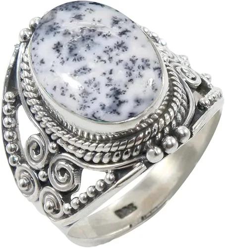 Vista 25 de Anillo de Plata Esterlina 925 para Mujeres con Piedra Preciosa Natural, Anillo de Compromiso de Plata Esterlina, Piedra Natal de Junio con Engaste