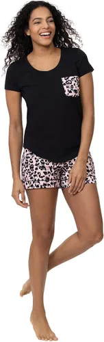 Vista 2 de PajamaGram Pajamas For Women Shorts Set - Cotton PJs, 100% Cotton
