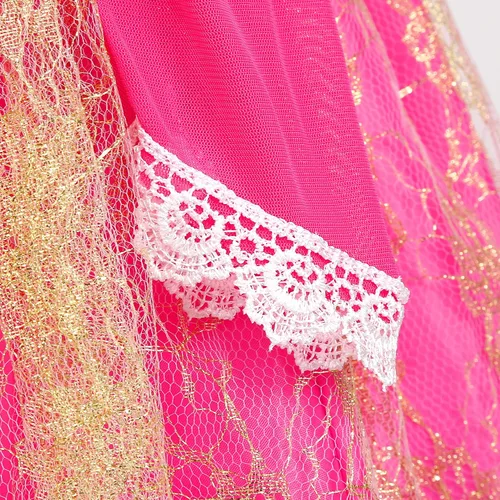Vista 6 de Disfraz de princesa para niñas ropa de vestir de princesa para niñas pequeñas vestidos de princesa para niñas pequeñas Halloween