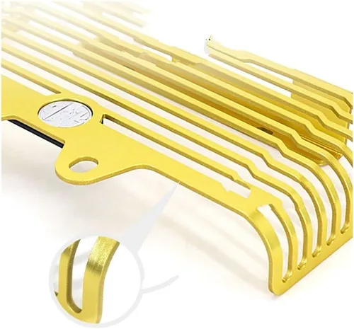 Vista 7 de Radiator Grille Guard for B&MW R9T R Nine T 2021- Radiator Grille Cover Protection Water Oil Radiator Grill Guard RnineT RNINET Scrambler Urban Pure