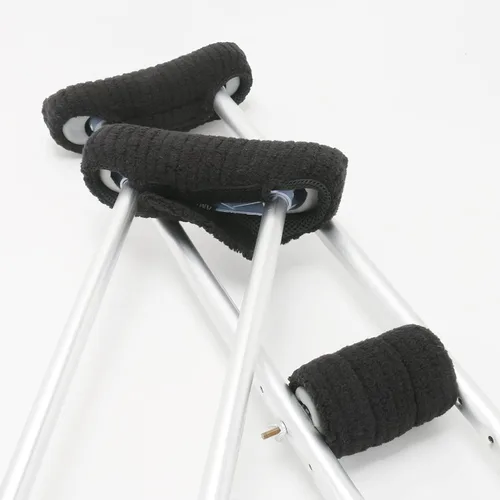 Vista 7 de Almohadillas para muletas – Acolchado para muleta de brazo – Funda de almohada universal acolchada para axilas con mango de antebrazo