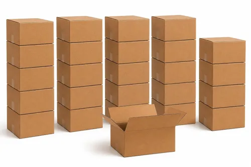 Vista 5 de BOX USA Cajas de cartón corrugado de 15 x 10 x 6, medianas de 15 pulgadas de largo x 10 pulgadas de ancho x 6 pulgadas de alto, paquete de 25