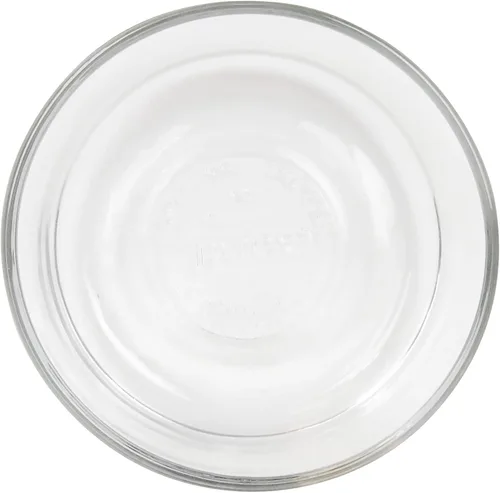 Vista 6 de Recipientes de vidrio, Pyrex, con tapa para almacenamiento de alimentos, Rojo Tempered Containers BPA Free Covers Nesting Design